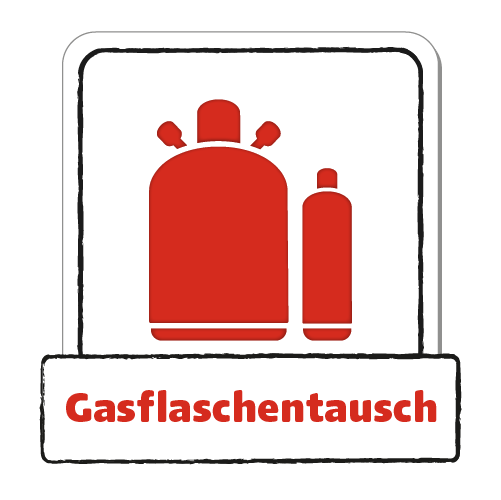 Gasflaschentausch