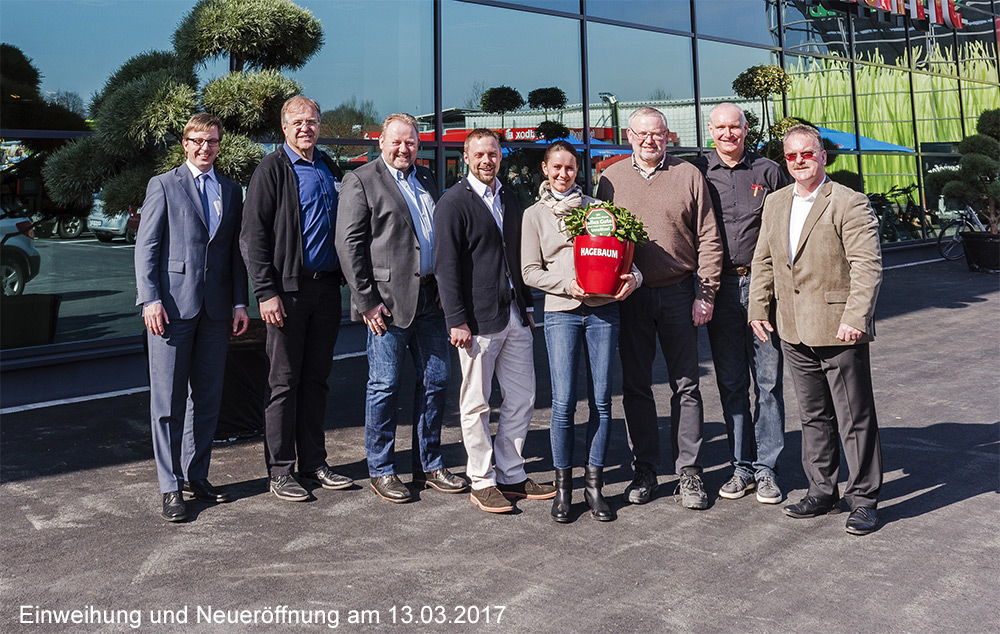 Teambild Hagebaumarkt Neueröffnung